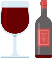 big wine glass bottle