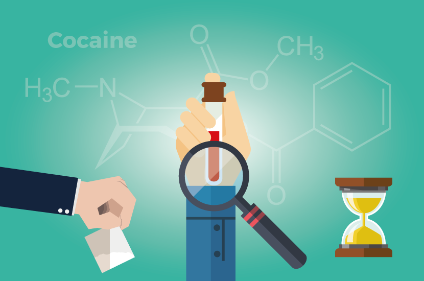 can cocaine in a drug driving sample deteriorate