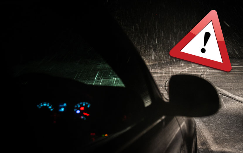night time driving offences